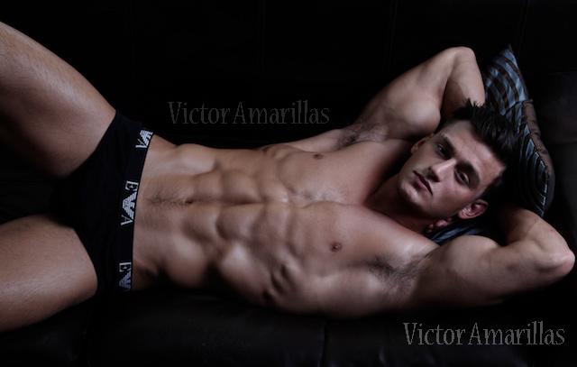 Male model photo shoot of Victor Amarillas  in Studio
