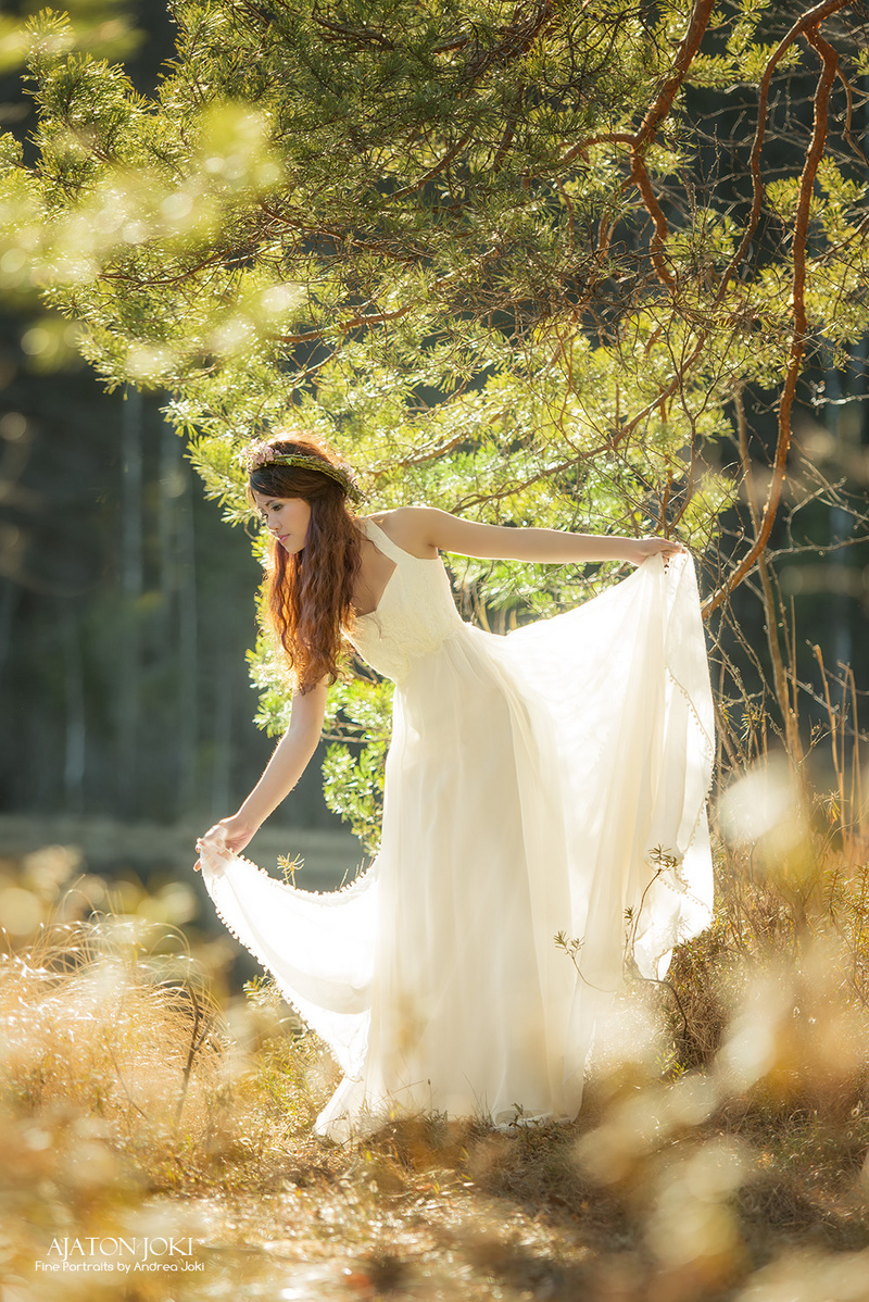 Female model photo shoot of Andrea Joki and Katherine Cao in Finland