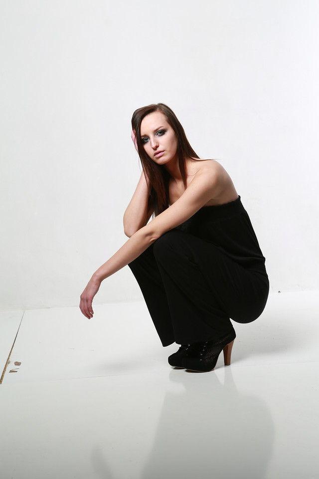 Female model photo shoot of Jessie Corbin in West Bottoms Studio