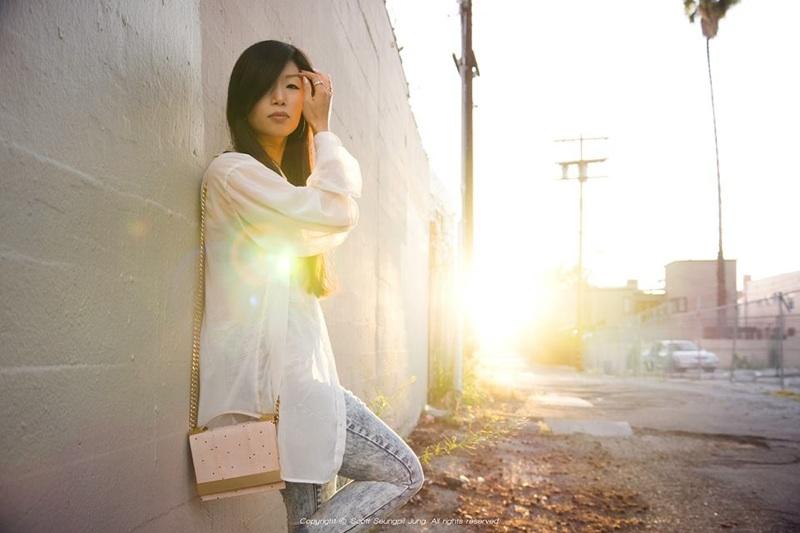 Female model photo shoot of Esther Lim in Los Angeles