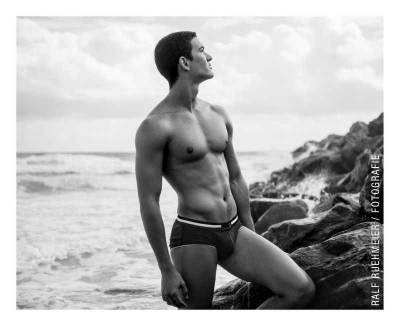 Male model photo shoot of Ralf Ruehmeier in Miami South Beach