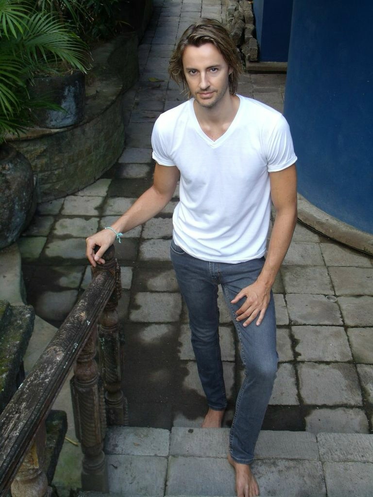 Male model photo shoot of Maxwell31 in Bali March 2014