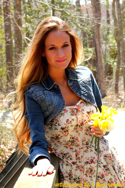 Female model photo shoot of Ashley Tara in allaire state park