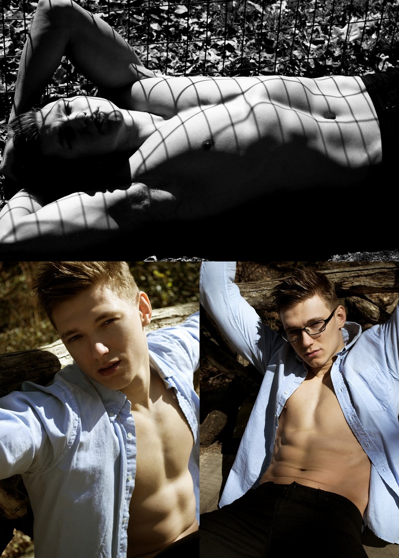 Male model photo shoot of Alex Mock and Dmitriy Antyassov in New York
