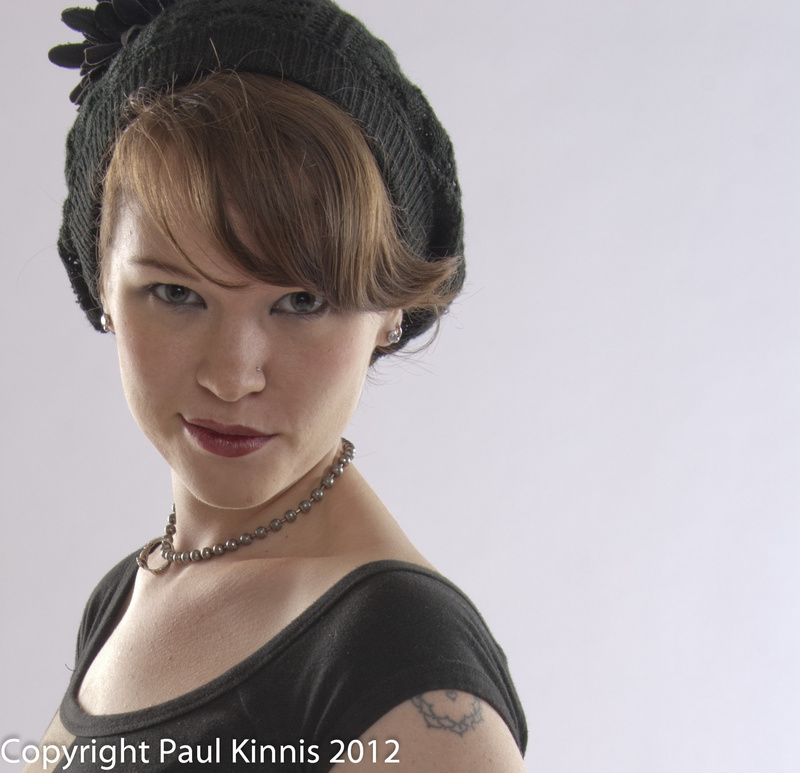 Female model photo shoot of Sandra Leigh in GBC Studio