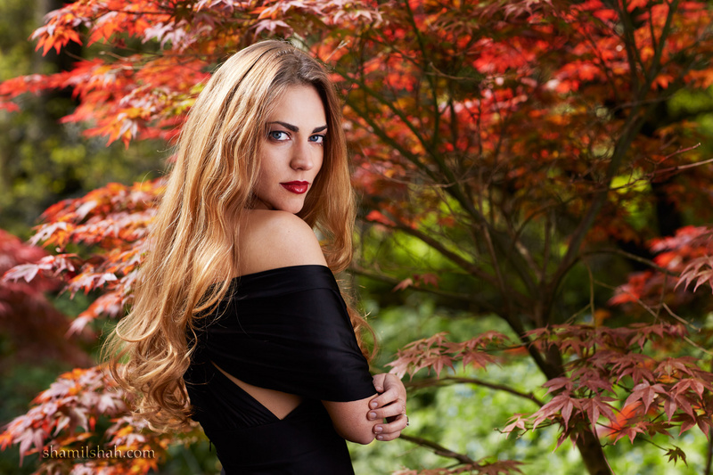 Female model photo shoot of VeeMUA in Holland Park London