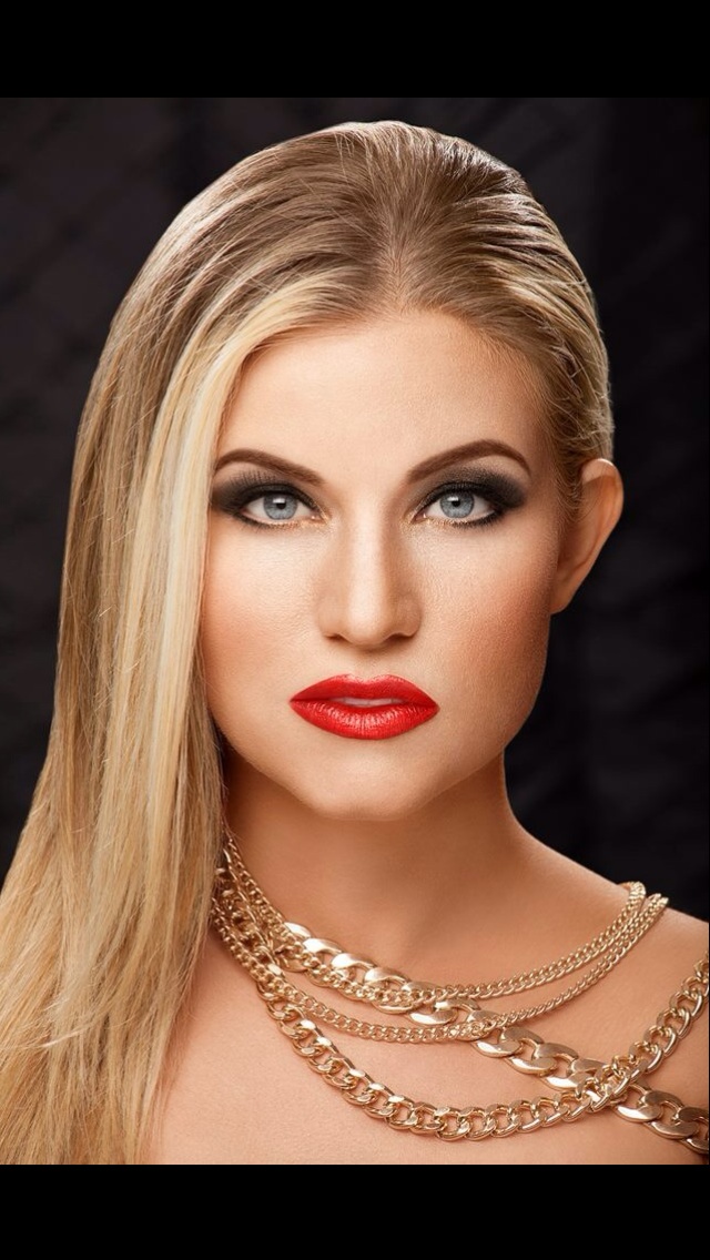Female model photo shoot of Kendall Ellen Brown in Makeup arts school Mua Amy Thompson