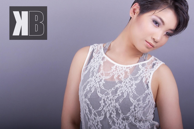 Female model photo shoot of Janice Yang by k00r0shBPhotoGraphy, makeup by Nida Zaffar