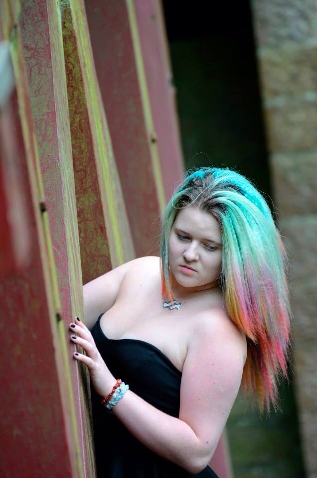 Female model photo shoot of Phelicity in Castle Coch