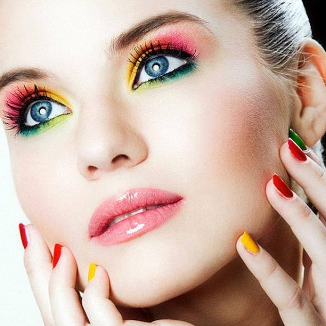Female model photo shoot of Dubuisson Makeup