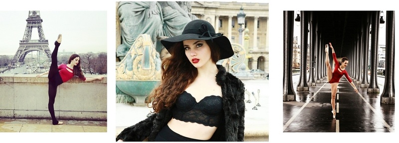 Female model photo shoot of aab94 in paris