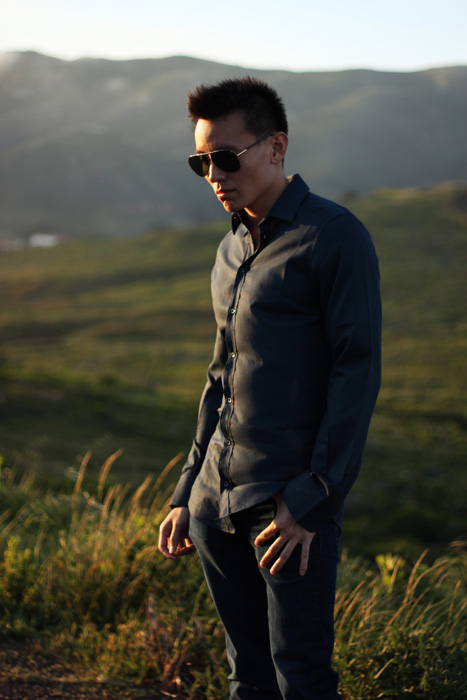 Male model photo shoot of Alex JP by Helen Han in Marin Headlands, CA