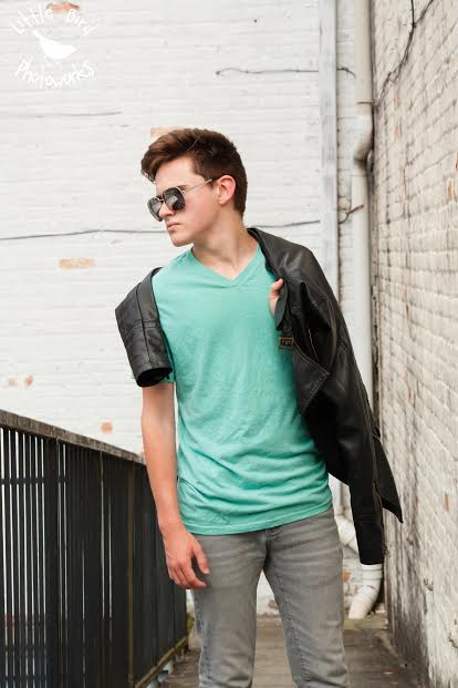 Male model photo shoot of Chase Fortin in Downtown