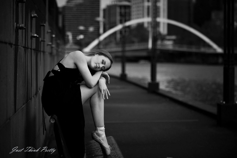Female model photo shoot of Marnie Manuel by Jaytee in Southbank Melbourne, makeup by Marnie Manuel