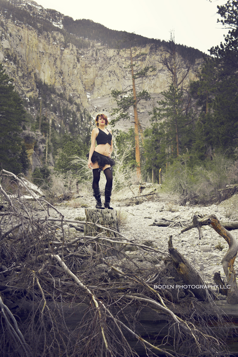 Female model photo shoot of Pixie Wonderland by Boden Photography LLC