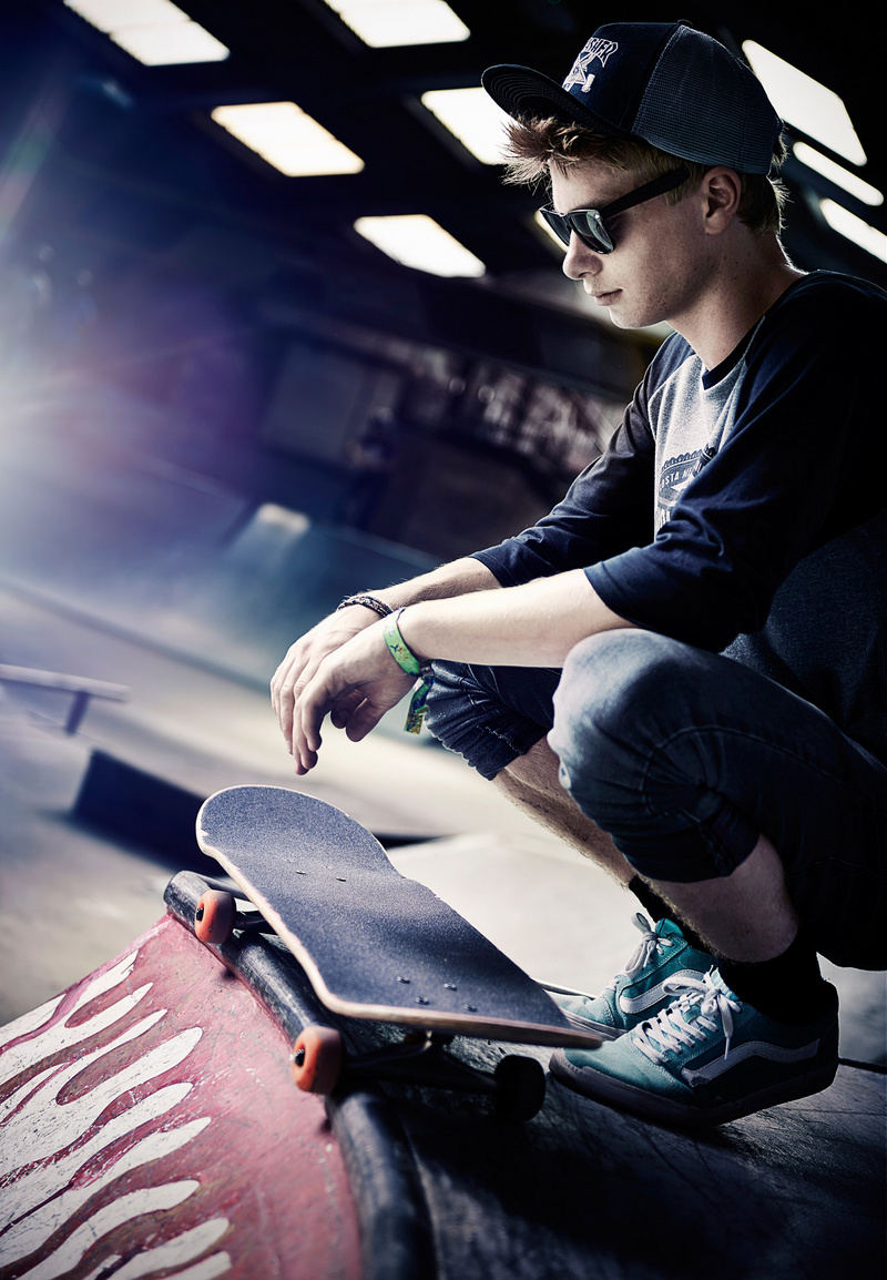 Male model photo shoot of Ant Jones in Empire Skate Park