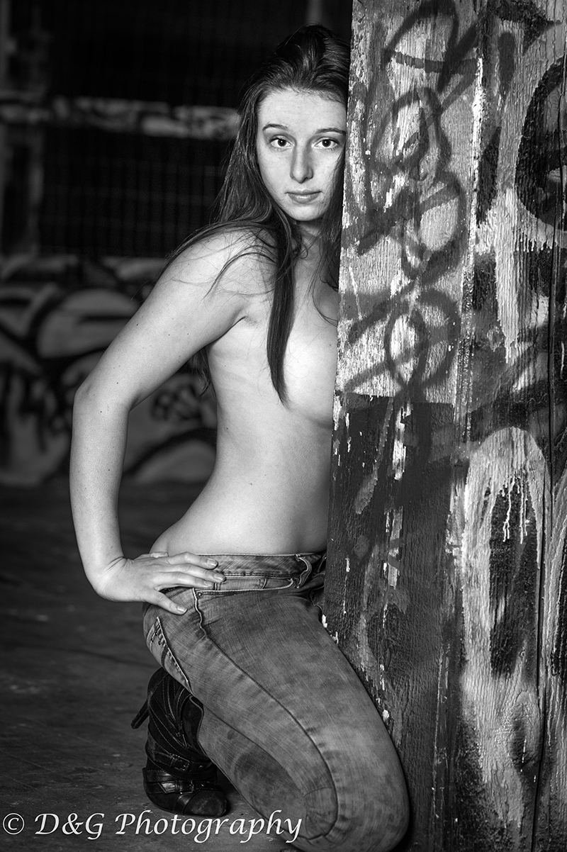 Female model photo shoot of LucyTayler in Graffiti Garage-Tacoma