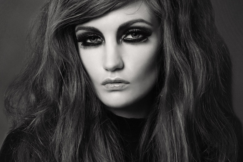 Female model photo shoot of Carolina MUA in London