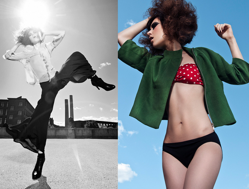 Male and Female model photo shoot of Ivan Djikaev and Colette Stone, wardrobe styled by Fran Collazo, makeup by T E A G U E V I V O L O