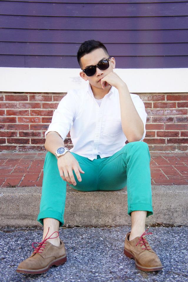 Male model photo shoot of Sam Bui in Front South Street, Harrisburg