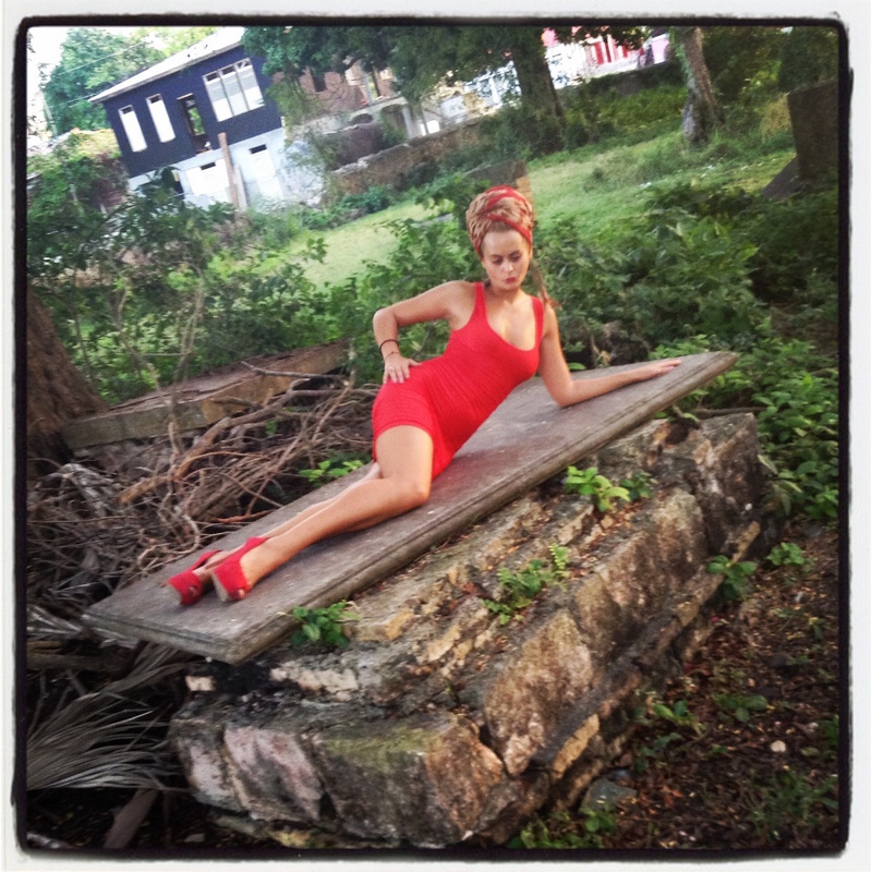 Female model photo shoot of Foreverfancysugar in St. Croix