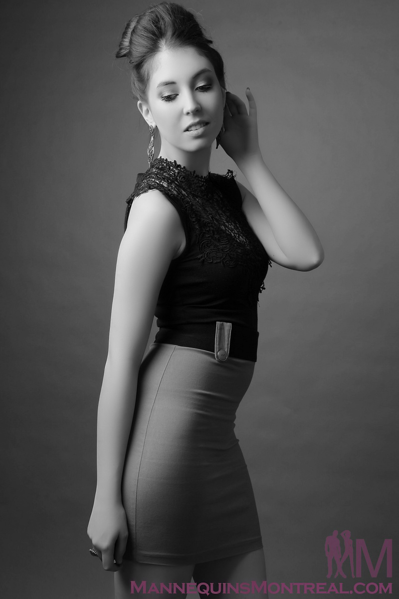 Female model photo shoot of -MissBaron- in Montréal
