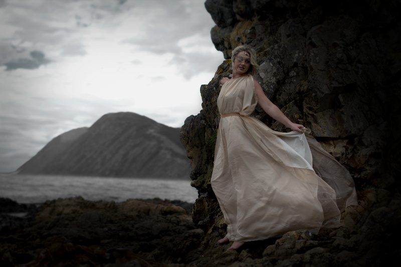 Female model photo shoot of James Wyntr in Makara Beach, Wellington
