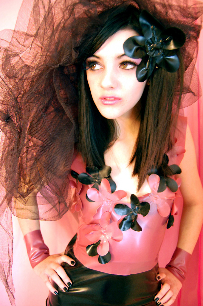Female model photo shoot of Sakura Latex in Selsey, UK