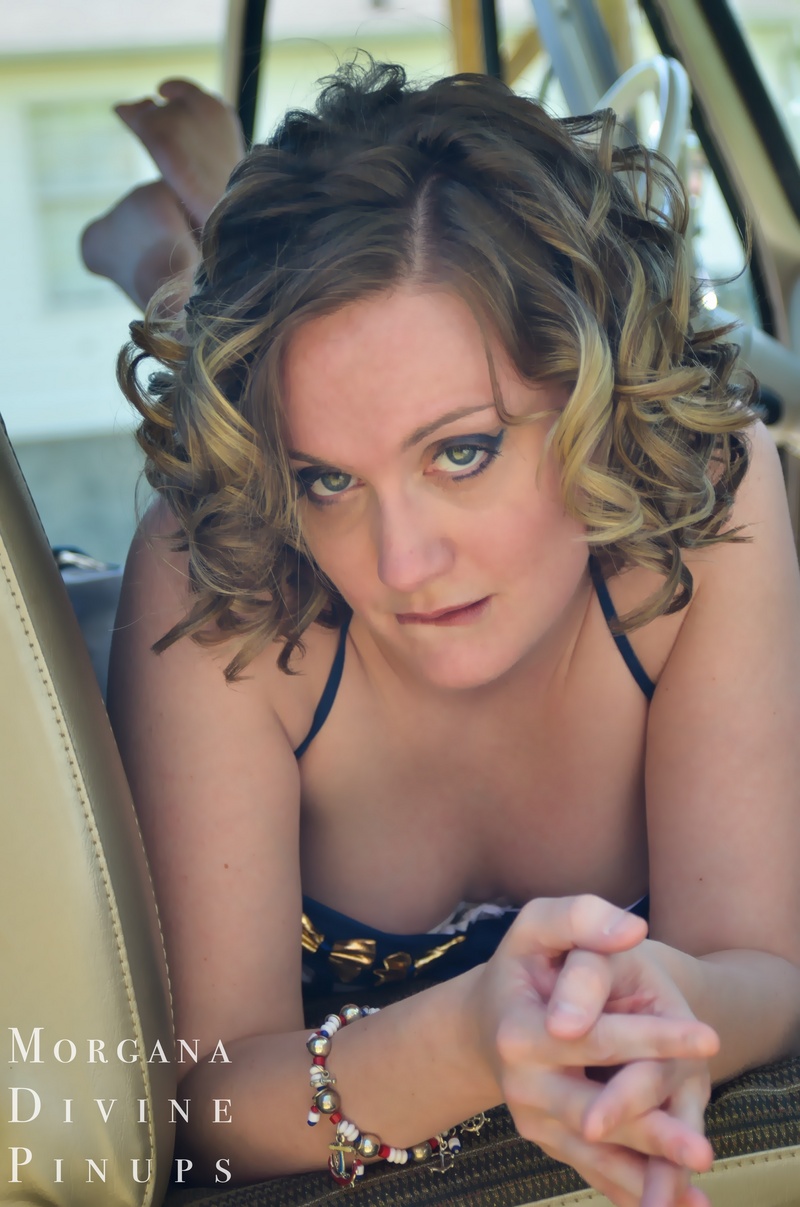 Female model photo shoot of Morgana Divine Pinups in Asheville, NC