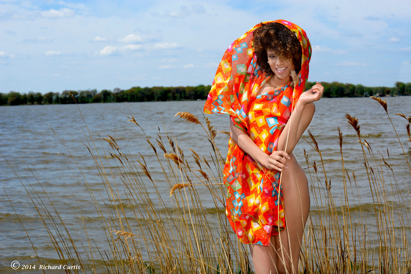 Male and Female model photo shoot of Richard Curtis,           caprea  and Pureaty in BAck River Beach, Essex, Maryland, May 2, 2014