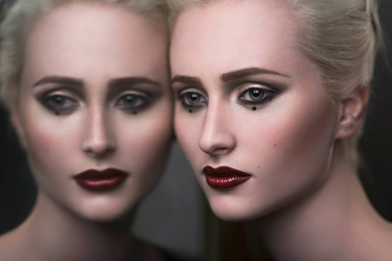 Female model photo shoot of Courtney Mark MUA and Clara Bella Di Bartolo by Chloe Battesti
