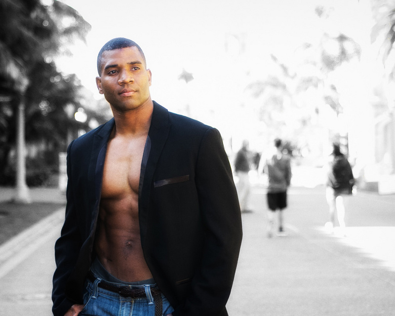 Male model photo shoot of RoshawnPhotography in San Diego
