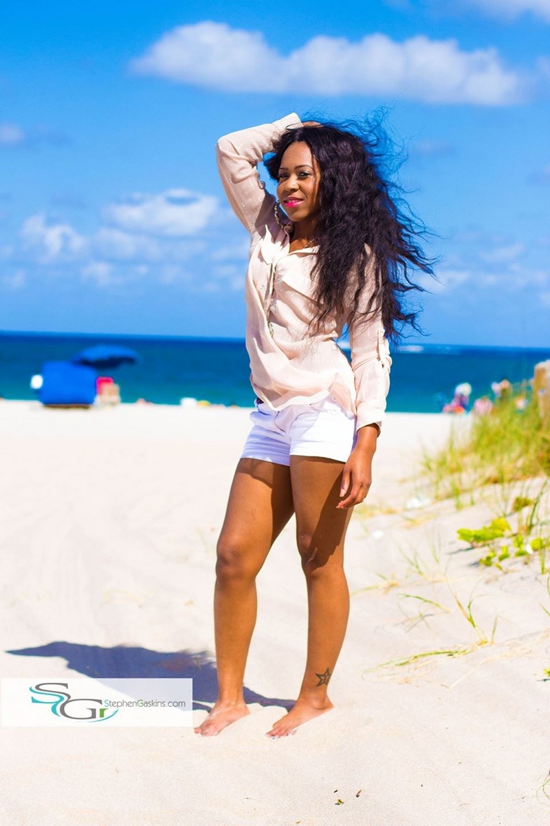 Female model photo shoot of LuxiTheThreat in Pompano Beach, FL