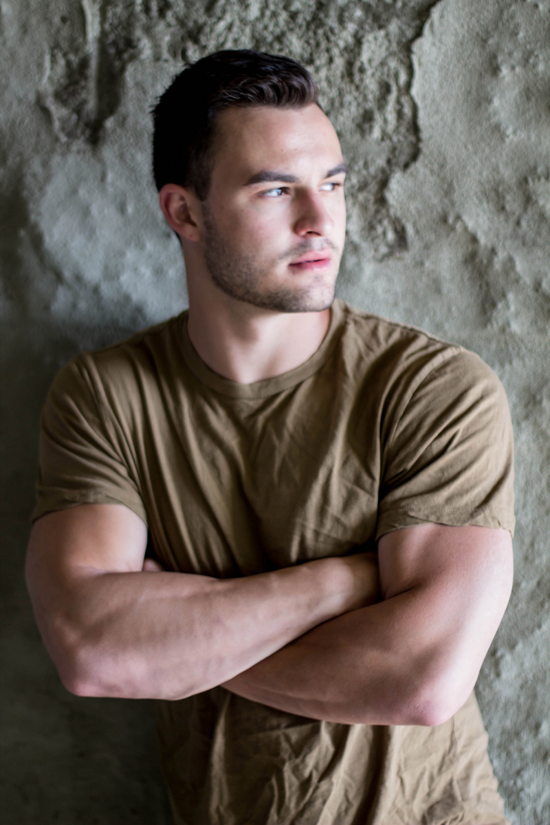 Male model photo shoot of sawchukz