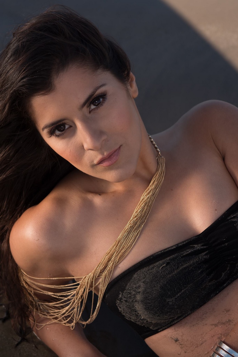 Female model photo shoot of Vanessa Ruiz by John Medina Photography