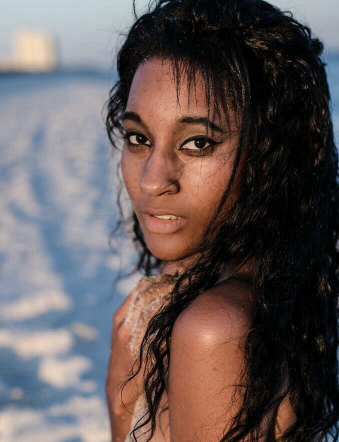 Female model photo shoot of RecklessBehavior in Pensacola Beach