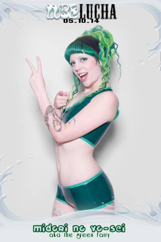 Female model photo shoot of Real Green Fairy