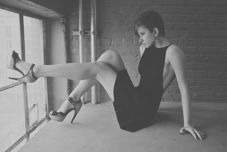 Female model photo shoot of Asya Alexandra in Williamsburg