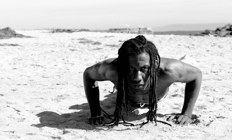 Female model photo shoot of Sahmia Ase in Venice Beach