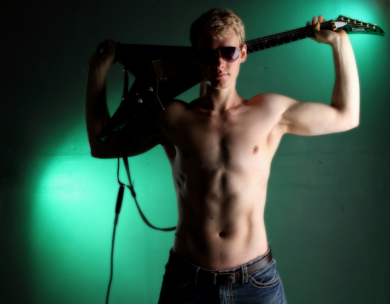 Male model photo shoot of GuitarArt by CARMIKE