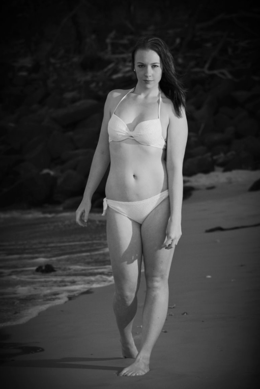Female model photo shoot of laurennjadee in Fingal Beach, NSW