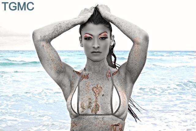 Female model photo shoot of Veronica Velour in Dania Beach, Florida
