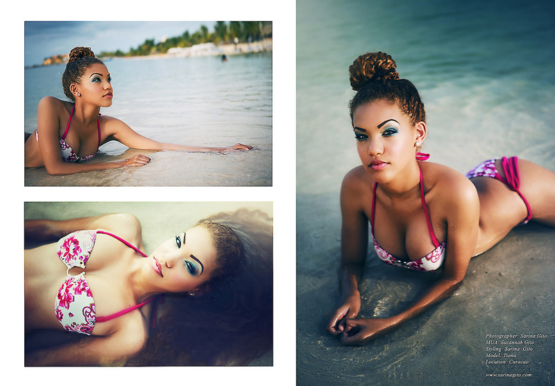 Female model photo shoot of Sarina Gito in Curacao