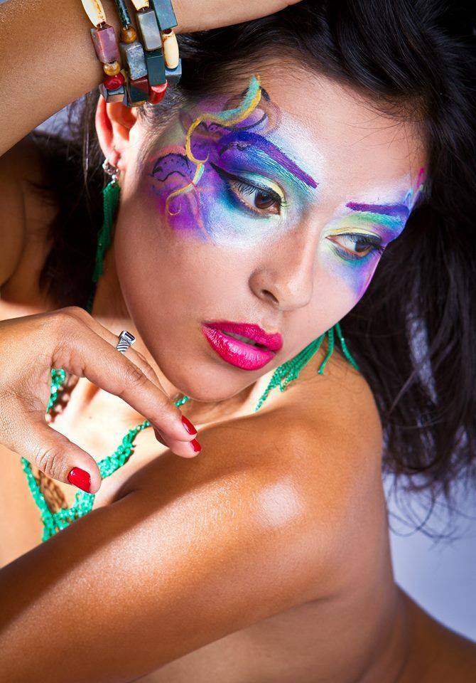 Female model photo shoot of MUA Ande Castaneda