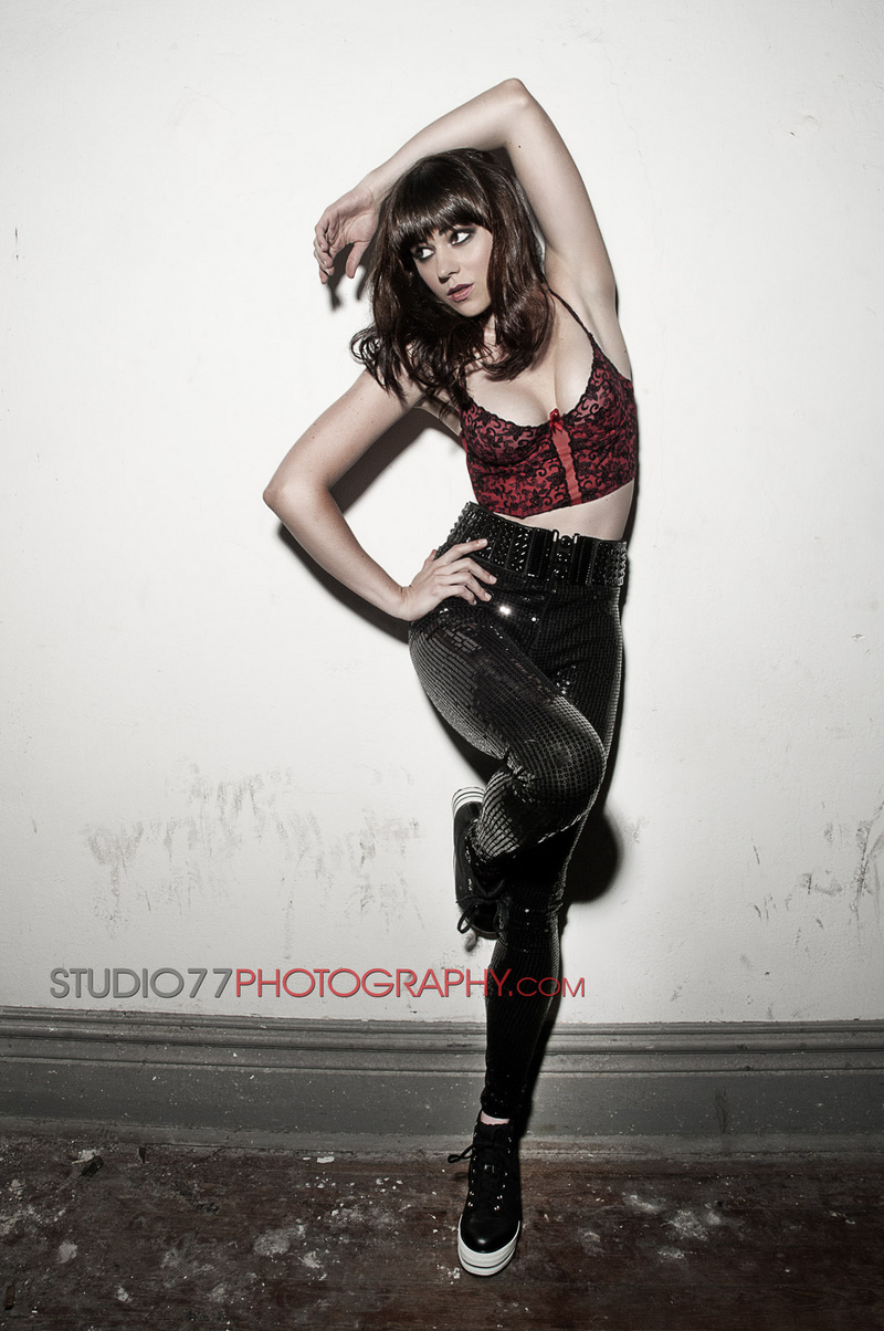 Female model photo shoot of studio77photography