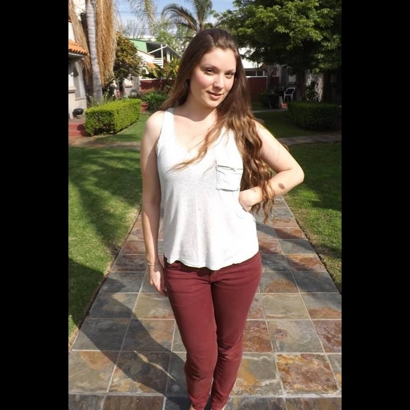 Female model photo shoot of Taryn Rosewood in Courtyard - Hollywood