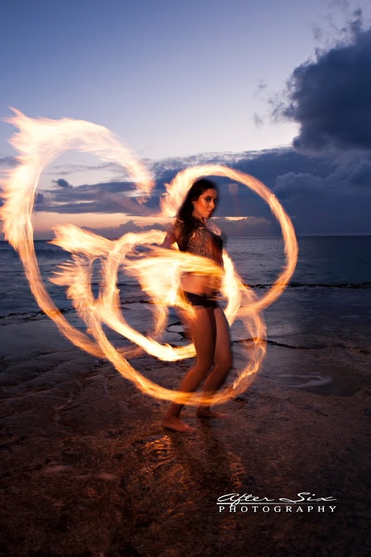Female model photo shoot of Fire Angel
