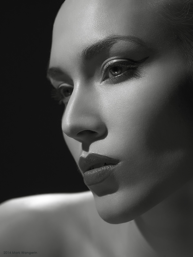 Female model photo shoot of Alyssa Katheryn by MARK WANGERIN, makeup by Gia Deo