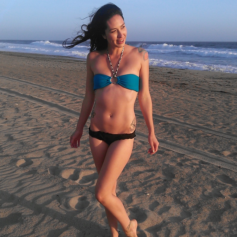 Female model photo shoot of Sara Chavez in Malibu