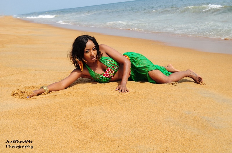 Female model photo shoot of Darym Stefie by JustShootMePhoto in Liberia, Africa